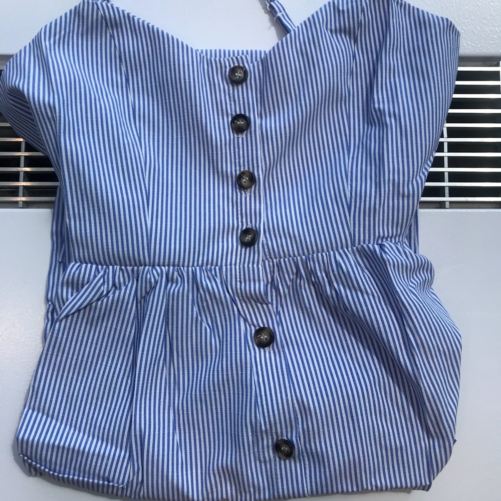 Smocked Pocket Dress